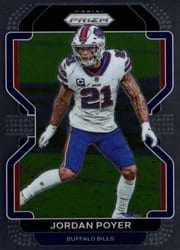 2021 Panini Prizm Base Set Jordan Poyer #122 card
