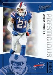 2022 Panini Prestige Prestigious Pros Jordan Poyer #PP-17 card