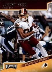 2018 Panini Playoff Base Set Jordan Reed #196 card