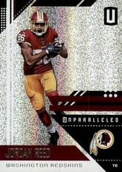 2018 Panini Unparalleled Base Set Jordan Reed #197 card