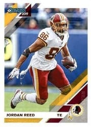 2019 Donruss Base Set Jordan Reed #191 card