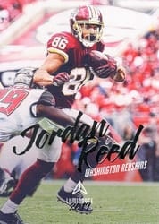 2019 Panini Luminance Base Set Jordan Reed #78 card