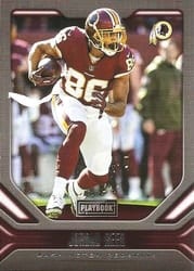 2019 Panini Playbook Base Set Jordan Reed #59 card