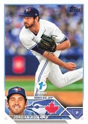 2023 Topps 1st Edition Base Set Jordan Romano #196 card