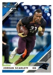 2019 Donruss Base Set Jordan Scarlett #252 card