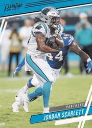 2020 Panini Prestige Base Set Jordan Scarlett #129 card
