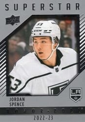 2022-23 Upper Deck Honor Roll Jordan Spence #HR77 card