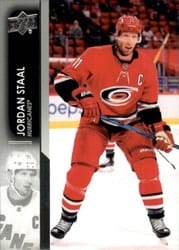 2021-22 Upper Deck Base Set Jordan Staal #37 card