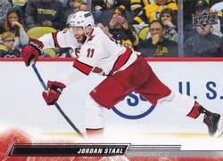 2022-23 Upper Deck Base Set Jordan Staal #289 card