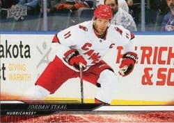 2024-25 Upper Deck Base Set Jordan Staal #275 card