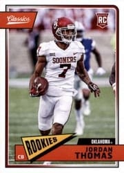 2018 Panini Classics Base Set Jordan Thomas #278 card