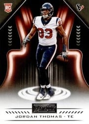 2018 Panini Playbook Base Set Jordan Thomas #184 card