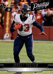 2019 Panini Prestige Base Set Jordan Thomas #64 card