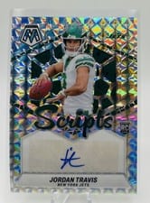 2024 Panini Mosaic Rookie Scripts Jordan Travis #RS-JTS card