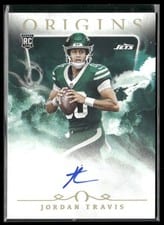 2024 Panini Origins Rookie Autographs Jordan Travis #RAU-JTR card