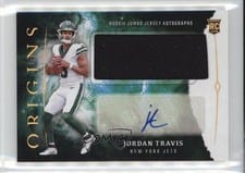 2024 Panini Origins Rookie Jumbo Jersey Autographs Jordan Travis #RJA-JTR card