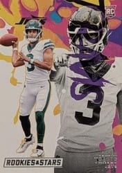 2024 Panini Rookies & Stars Rookie Exclusive Jordan Travis #16 card