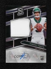 2024 Panini Spectra Rookie Patch Autographs Jordan Travis #205 card