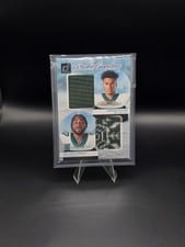 2024 Donruss Rookie Holiday Sweater Duals Jordan Travis / Malachi Corley #RHD-NYJ card