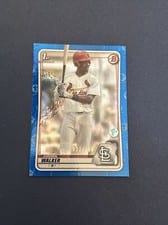 2020 Bowman Draft 1st Edition Jordan Walker Blue Foil #BD-57 card