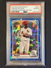2020 Bowman Draft Sapphire Jordan Walker #BD-57 card