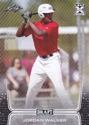 2020 Leaf Draft Base Set Jordan Walker #42 card