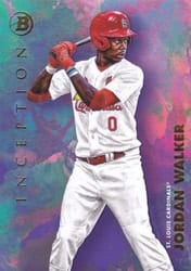 2021 Bowman Inception Base Set Jordan Walker #36 card