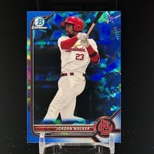 2022 Bowman Chrome Prospects Jordan Walker #BCP-221 card