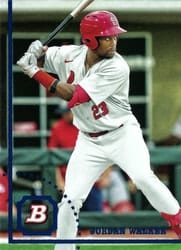 2022 Bowman Heritage Prospects Jordan Walker #BHP-52 card