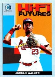 2022 Bowman Hi-Fi Futures Jordan Walker #HIFI-15 card