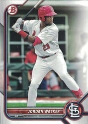 2022 Bowman Prospects Jordan Walker #BP-20 card