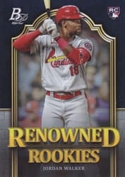 2023 Bowman Platinum Renowned Rookies Jordan Walker #RR-19 card