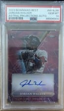 2023 Bowman's Best Astral Projections Autographs Jordan Walker #APA-JW card
