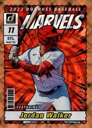 2023 Donruss Marvels Jordan Walker #M2 card