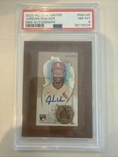 2023 Topps Allen & Ginter Framed Mini Autographs Jordan Walker #MA-JW card