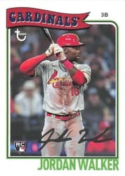 2023 Topps Brooklyn Collection Base Set Jordan Walker #21 card