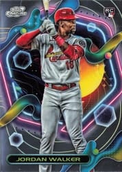 2023 Topps Cosmic Chrome Base Set Jordan Walker #151 card