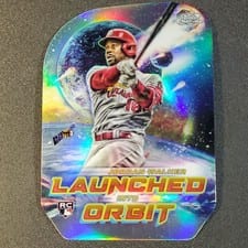 2023 Topps Cosmic Chrome Launched into Orbit Jordan Walker #LIO-19 card
