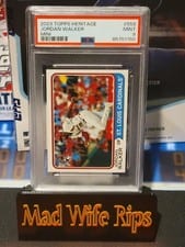 2023 Topps Heritage Mini Jordan Walker #558 card