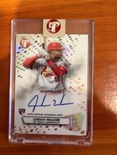 2023 Topps Pristine Autographs Jordan Walker #PA-JW card