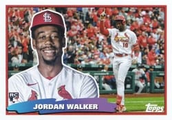 2023 Topps Update Oversized Topps Big Baseball Jordan Walker #BIG-22 card