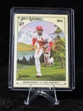 2023 Topps x Bob Ross: The Joy of Baseball Base Set Jordan Walker #10 card