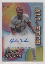 2024 Topps Chrome Update All-Etch Autograph Jordan Walker #CUAE-JW card