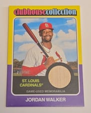 2024 Topps Heritage Clubhouse Collection Relic Jordan Walker #CCR-JWA card