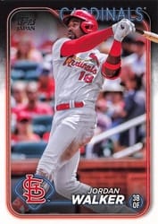2024 Topps Japan Edition Base Set Jordan Walker #21 card