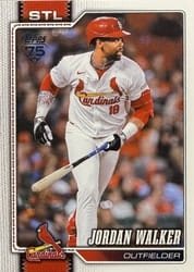 2026 Topps Base Set Jordan Walker #565 card