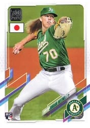 2021 Topps Japan Edition Base Set Jordan Weems #65 card