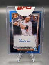 2024 Bowman Chrome Rookie Autographs Jordan Westburg #CRA-JWG card