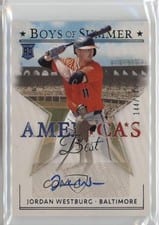 2024 Panini Boys of Summer America's Best Signatures Jordan Westburg #AME-JW card
