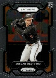 2024 Panini Prizm Base Set Jordan Westburg #52 card